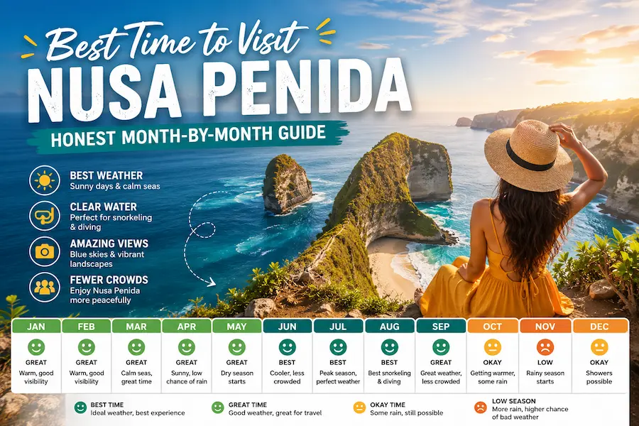 Best Time to Visit Nusa Penida: Honest Month-by-Month Guide