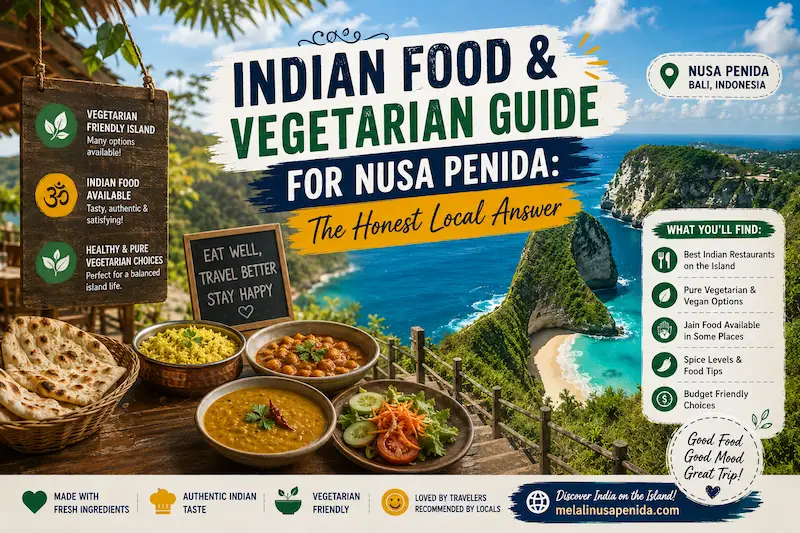 Indian Food & Vegetarian Guide for Nusa Penida: The Honest Local Answer